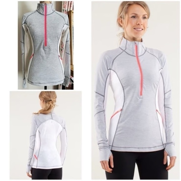 lululemon athletica Tops - Lululemon Run Wild Half Zip